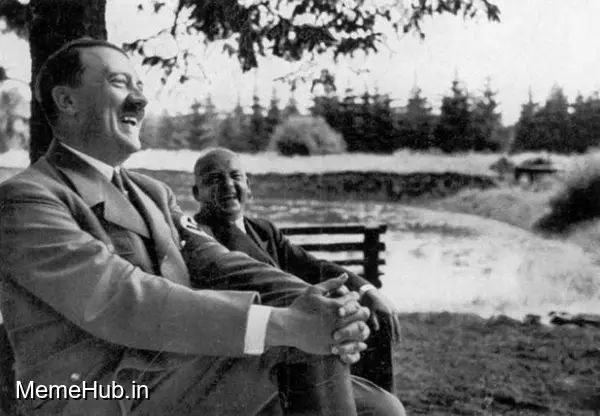 Adolf Laughing Meme Template