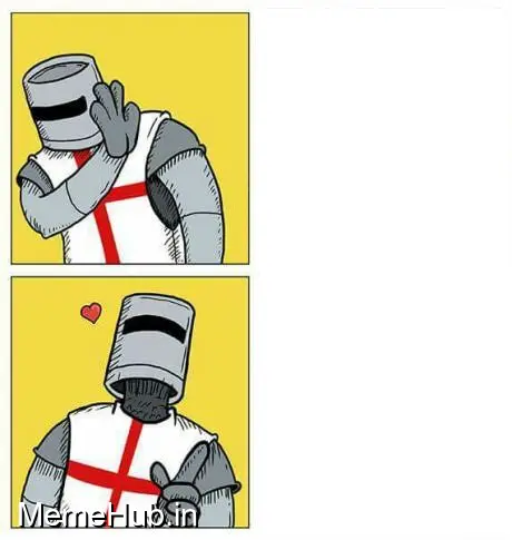 Crusader Drake Meme Template