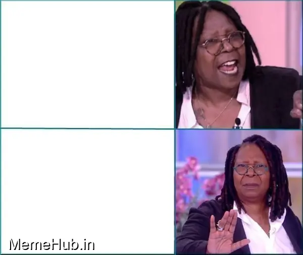 Hollywood Hypocrite Whoopi Goldberg Meme Template