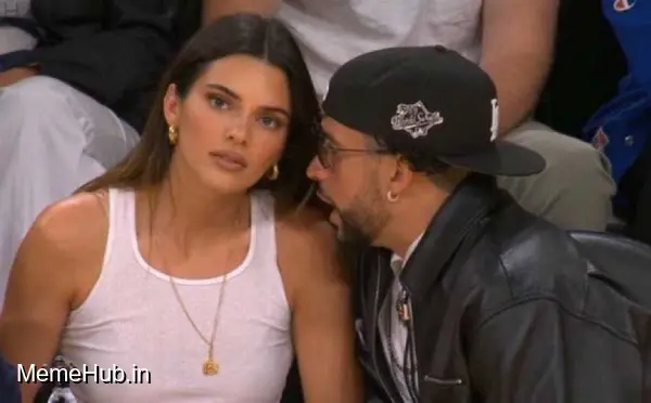 Kendall Jenner Bad Bunny Meme Template