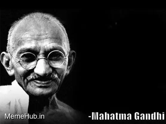 Mahatma Gandhi Rocks Meme Template