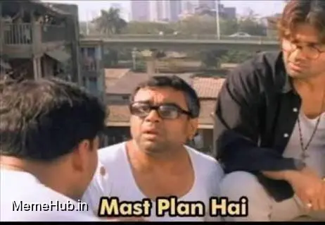 Mast plan hai Meme Template