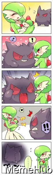 Poor Gengar Meme Template