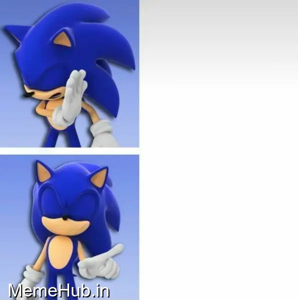 Sonic Hotline Bling Meme Template