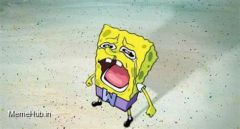 Spongebob Chopper Cry Meme Template