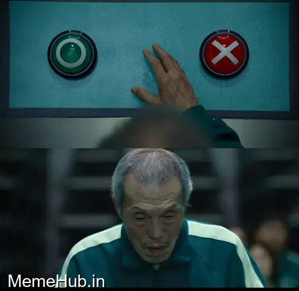 Squid Game Two Buttons Template