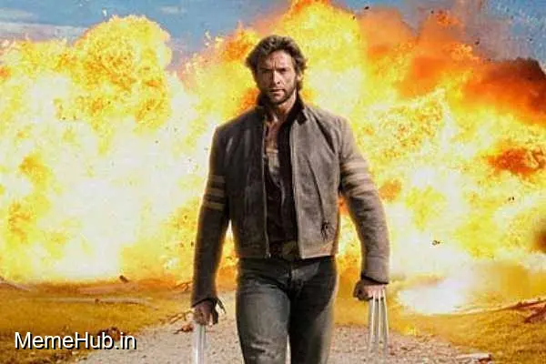 Wolverine Walking Away Meme Template
