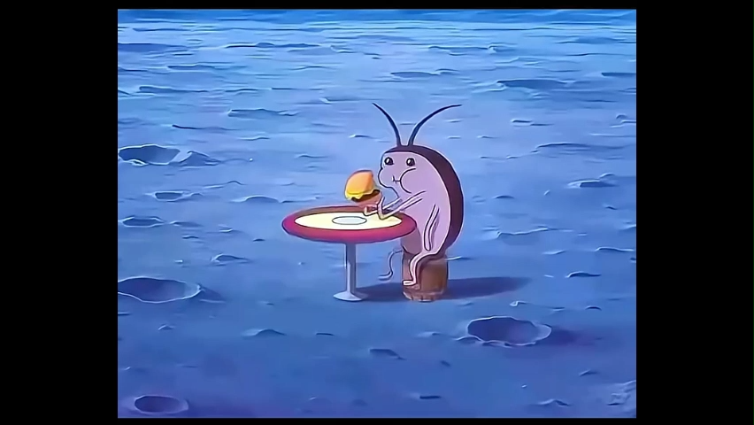 A Cartoon Character Eating Burger Memes
