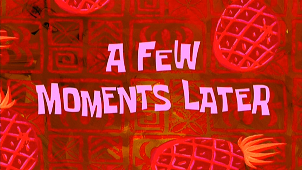 A Few Moments Later Meme