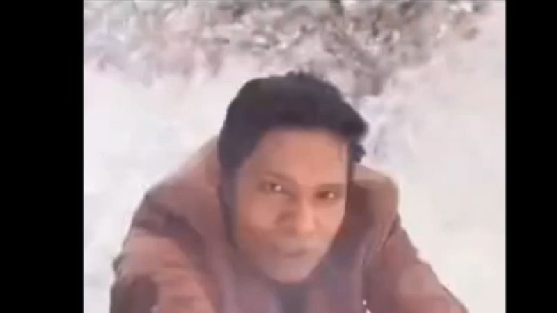 Abhijeet Falling From Waterfall Meme Template