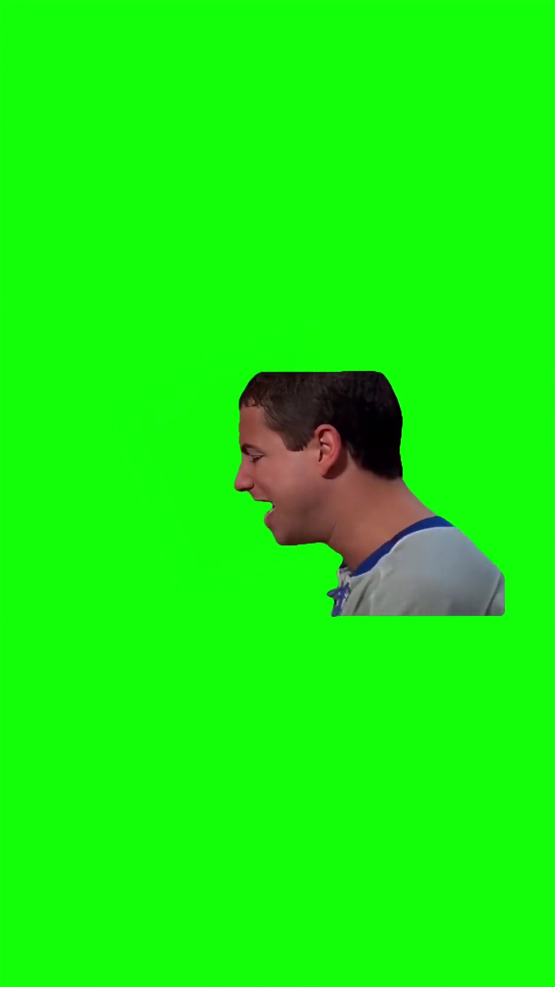 Adam sandler get the hell out of my life Green Screen Meme