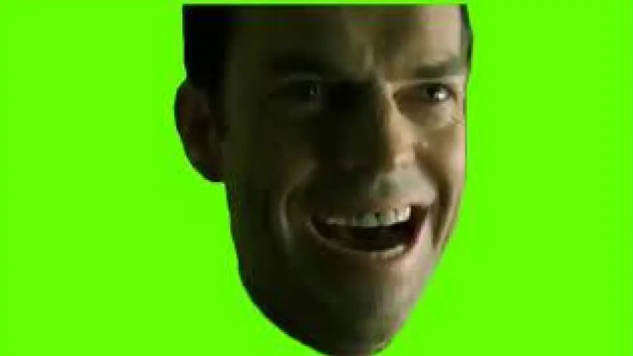 Agent Smith Laughing Green Screen
