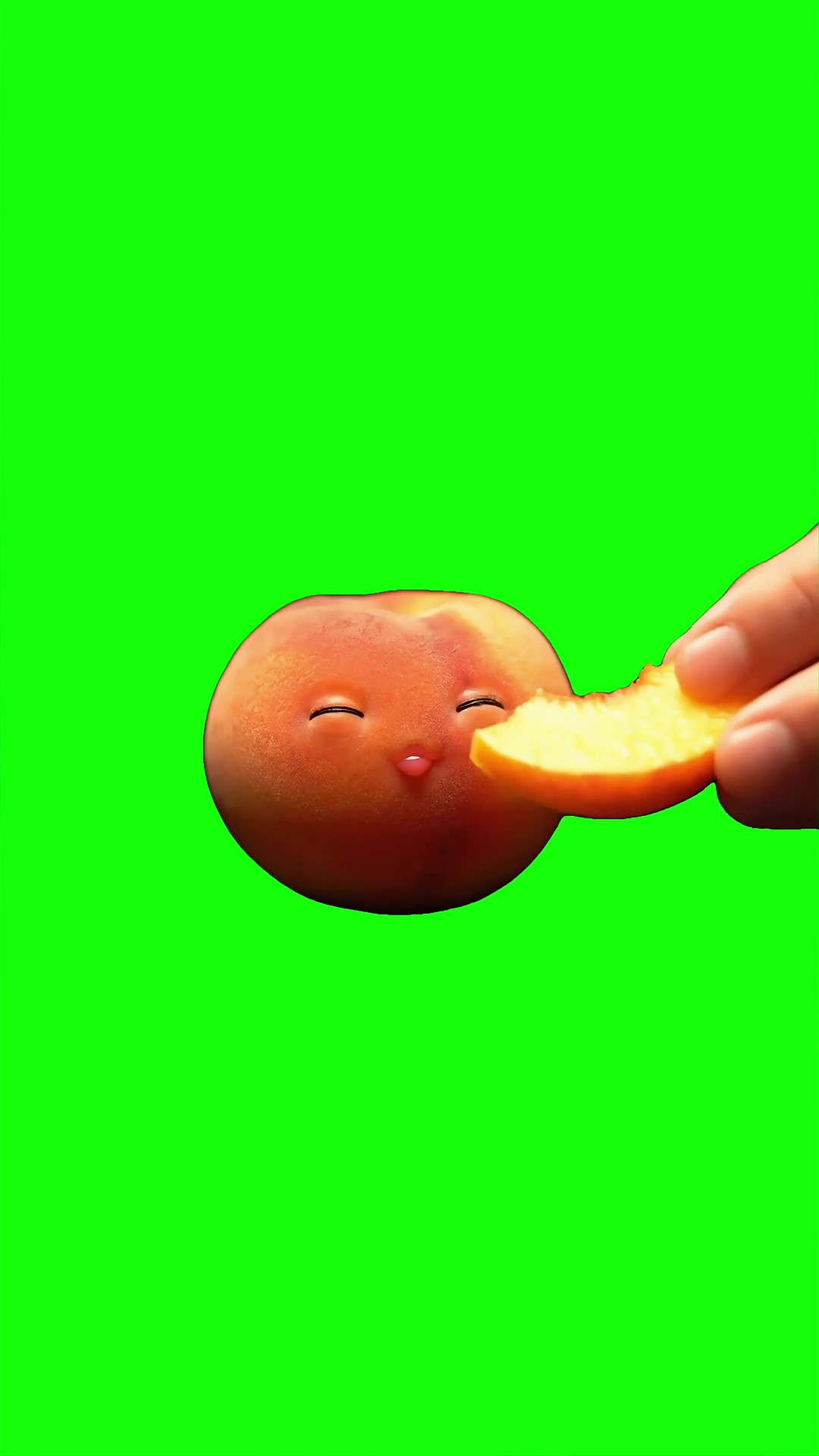 AI Fruit ASMR Green Screen