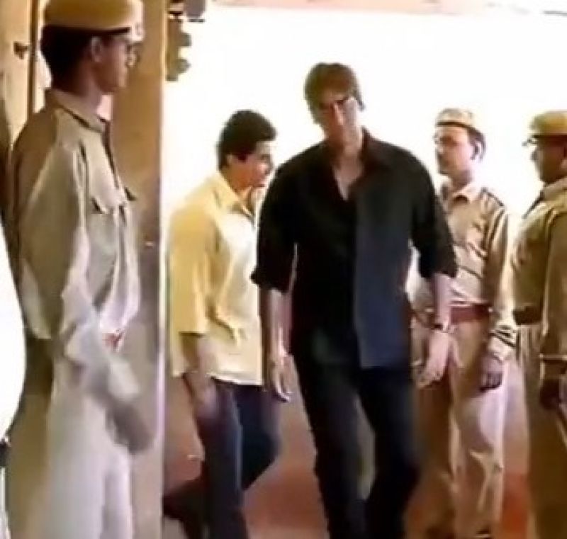 Ajay Devgan Walking in Jail Meme