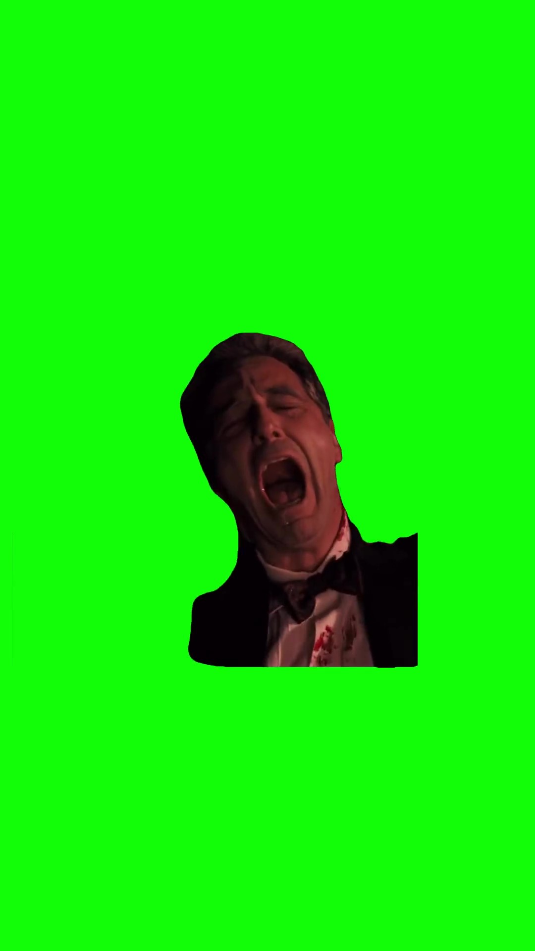 Al Pacino Sorrow Green Screen Meme