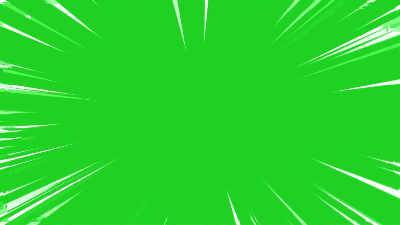 Anime Zoom Video Green screen
