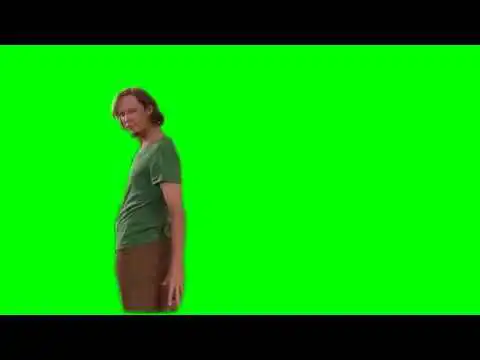 Are You Challenging Me Shaggy Green Screen