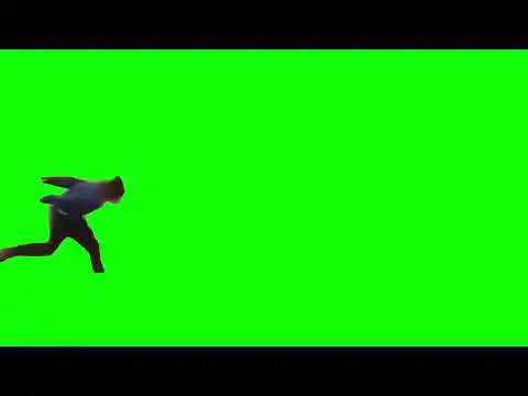 Area 51 Raid Naruto Run Pass News Reporter Green Screen
