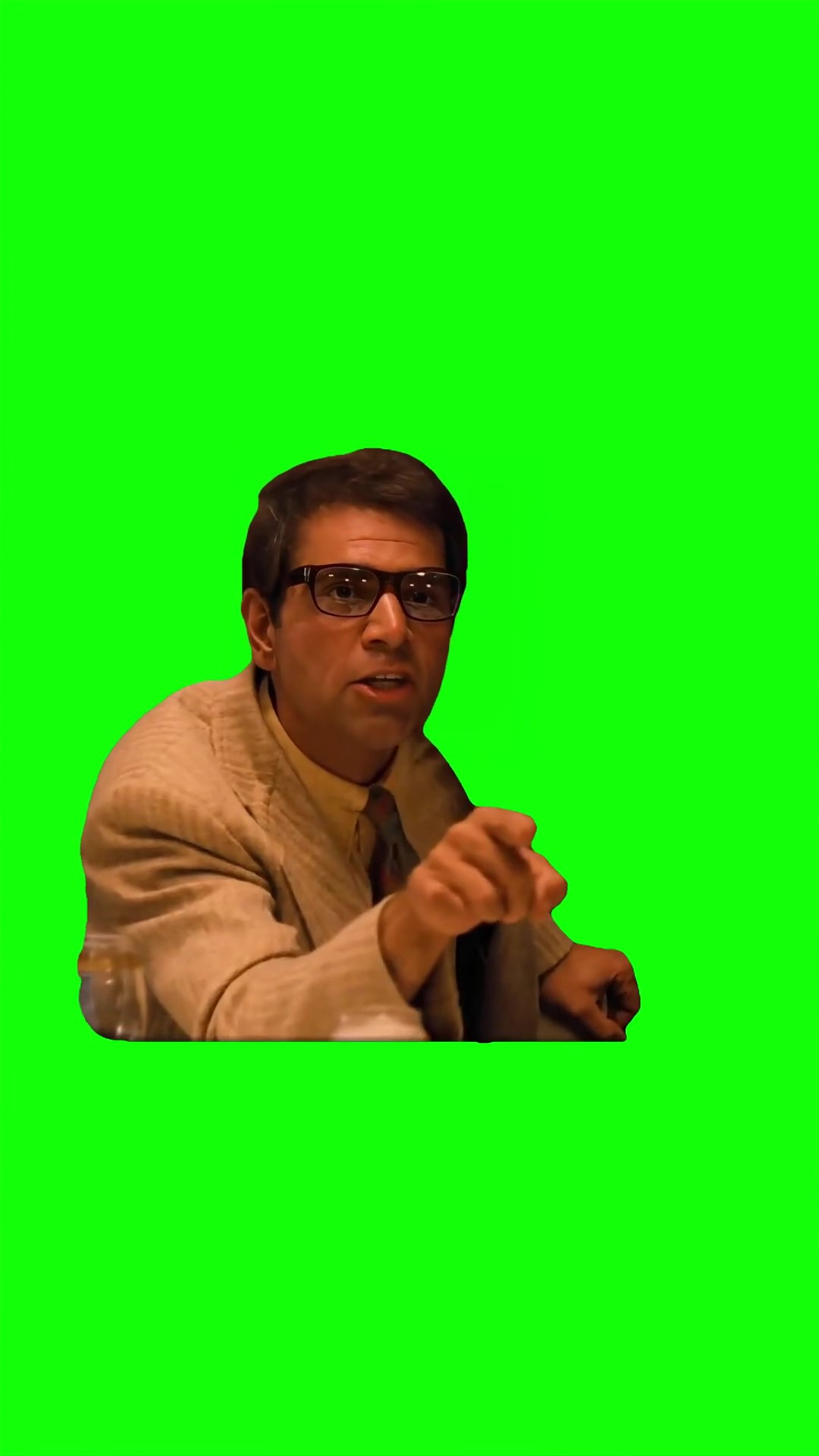 Arguing with Al Pacino Green Screen Meme