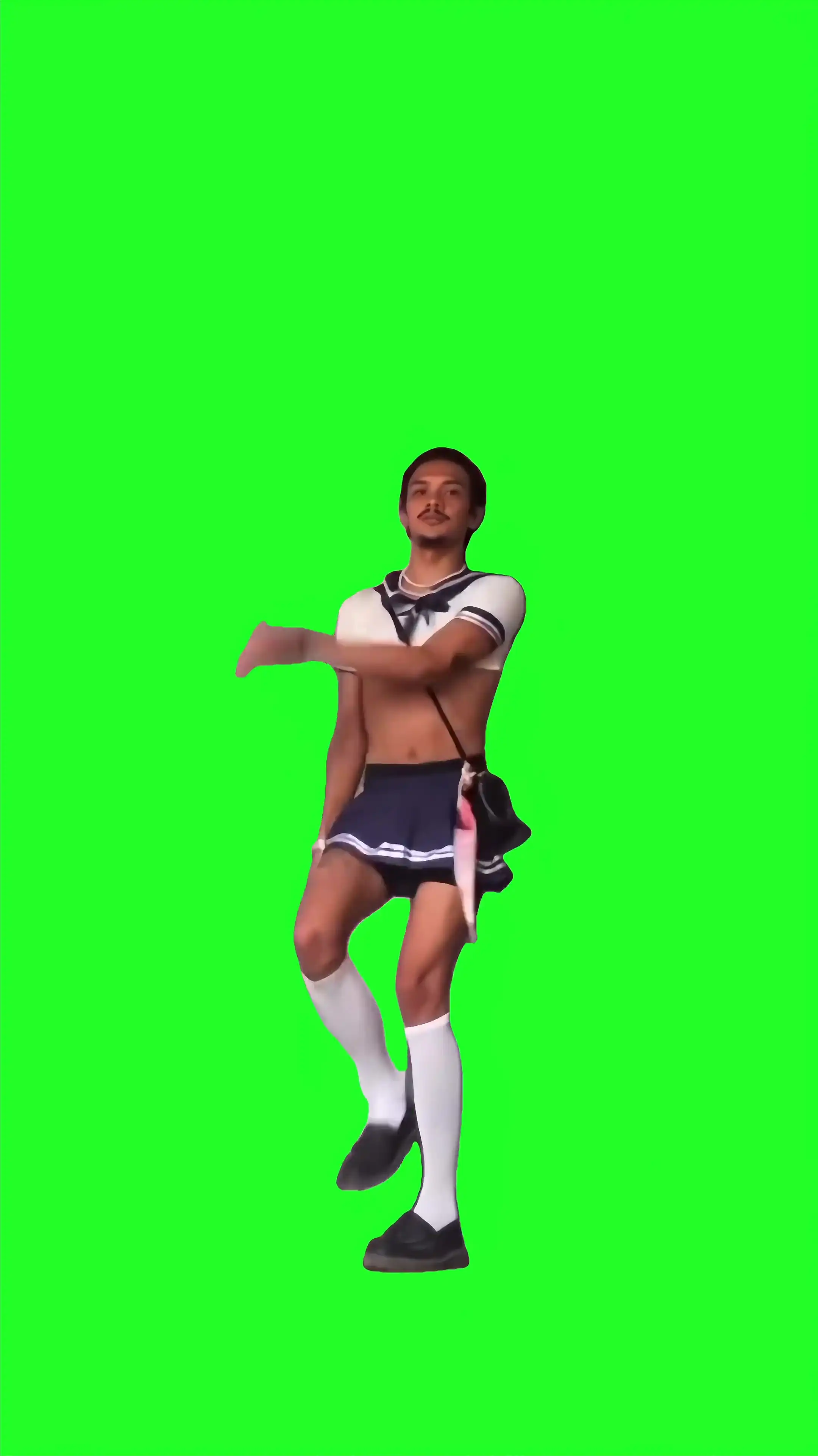 Arigato Dance meme Green Screen