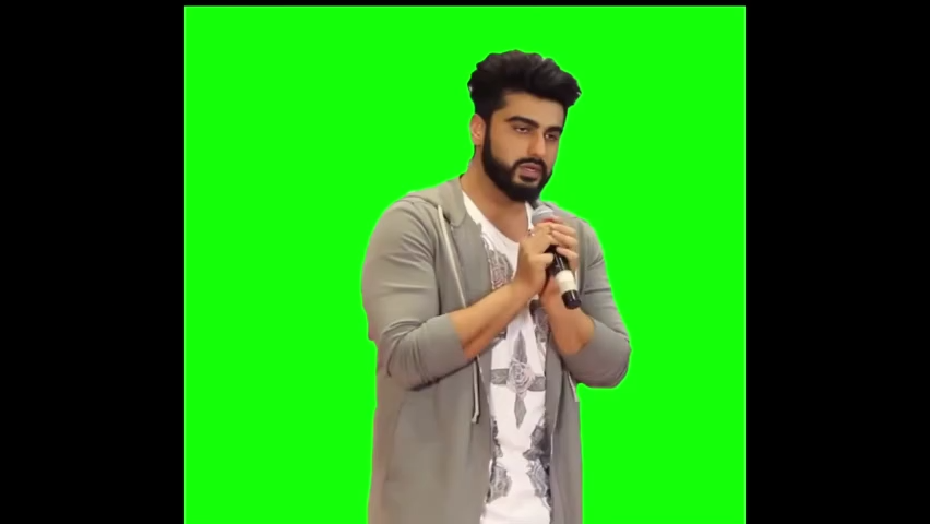 Arjun Kapoor Green Screen Meme Template