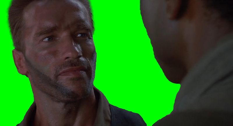 Arnold Schwarzenegger Saying Green Screen Meme