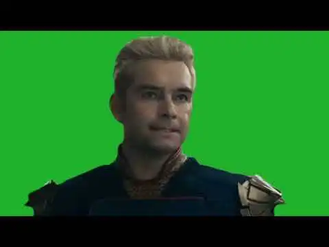 Ashley Look at me Homelander Green Screen