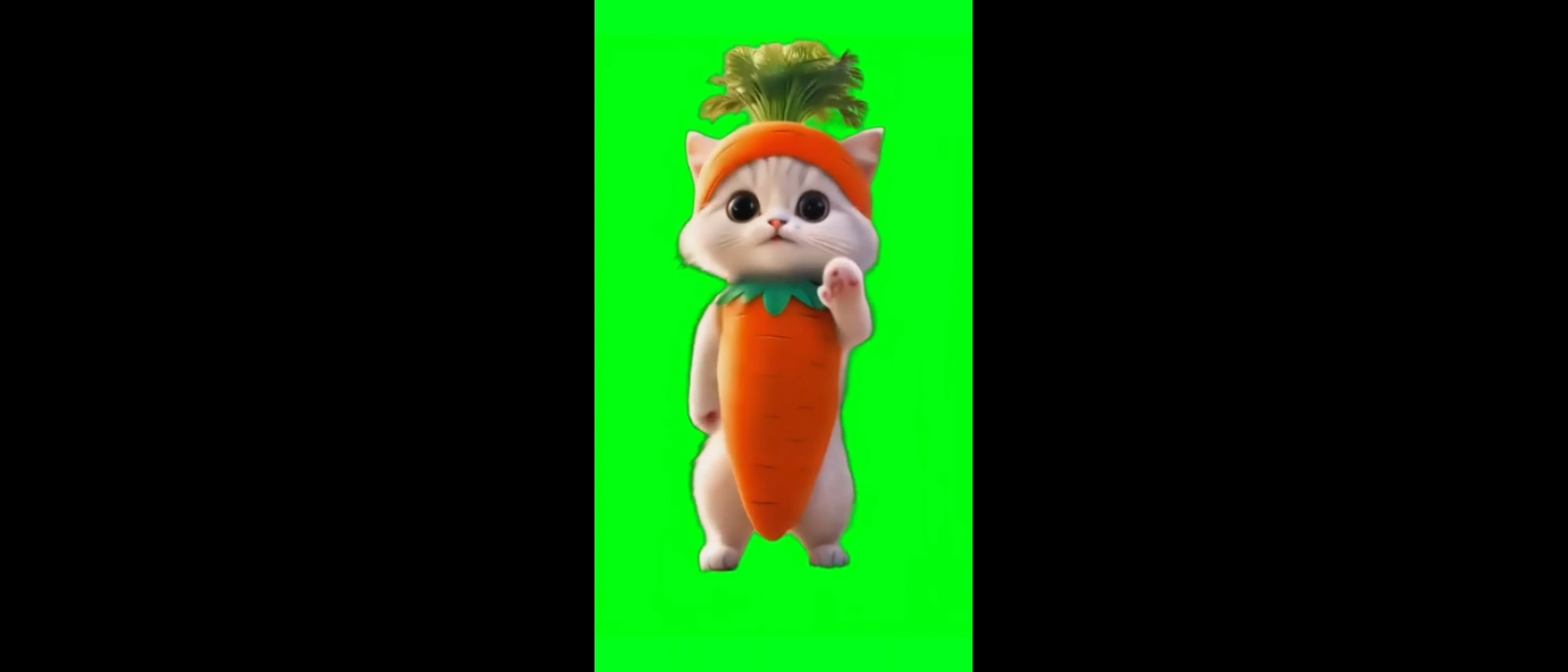 ?at Dancing Green Screen Meme Template Video