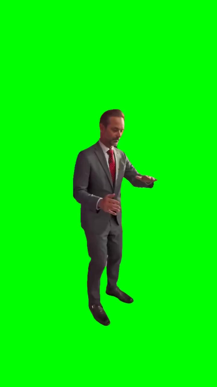 Aura farming anchorman Green Screen