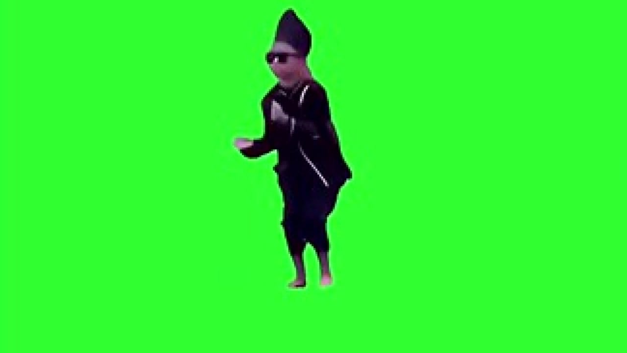 Aura farming kid meme Green Screen