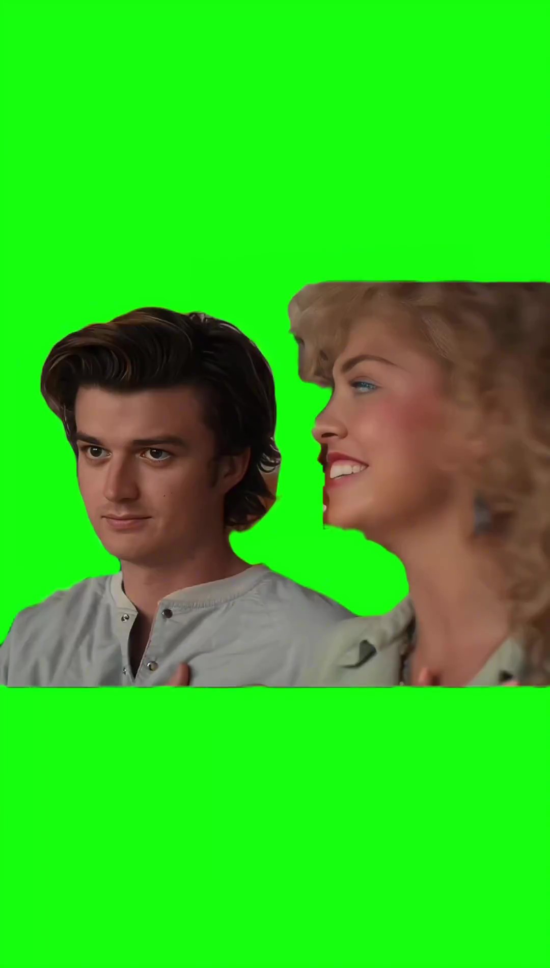 Awkwardly looking Green Screen Meme