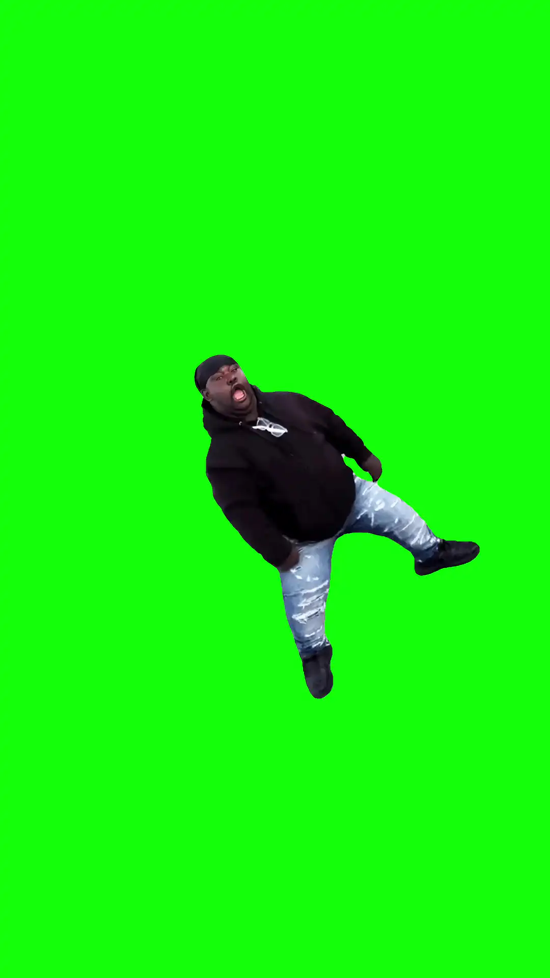 Aye aye aye dance Meme Green Screen