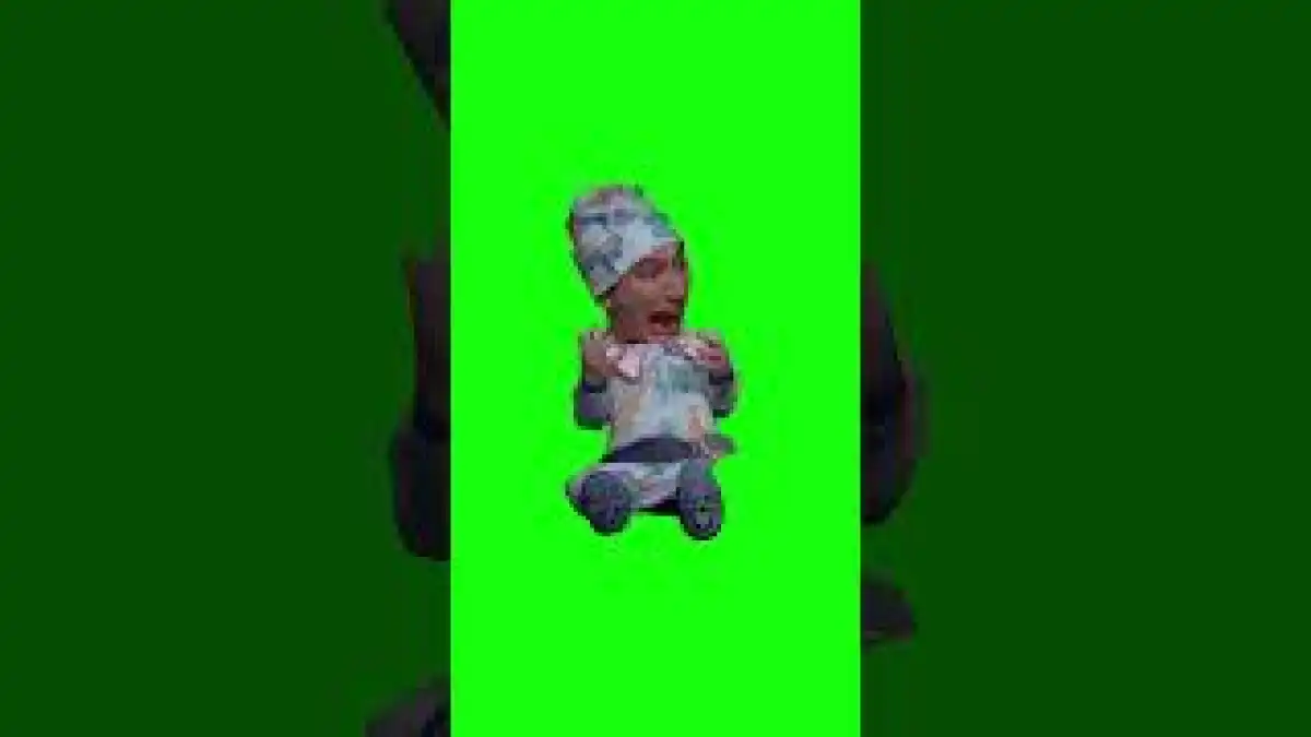 Baby Adam Driver He Vanished Green Screen