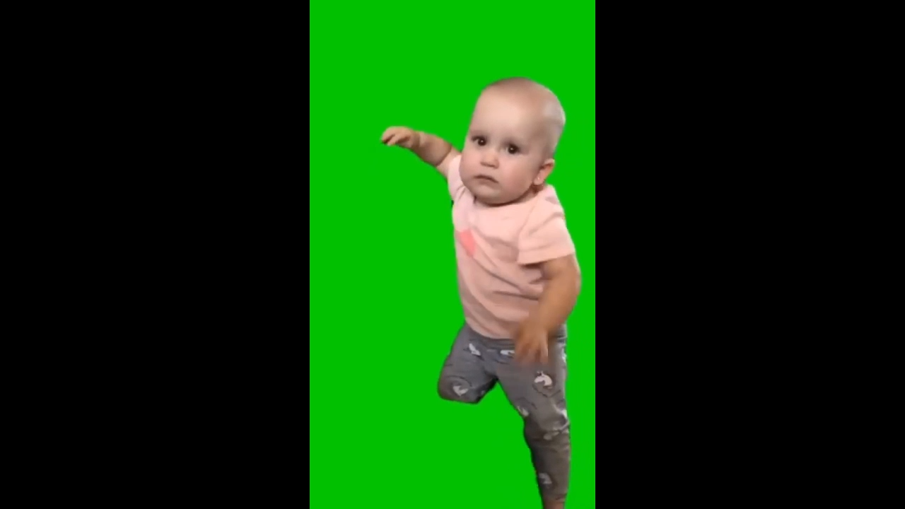 Baby Crying Green Screen Meme Template