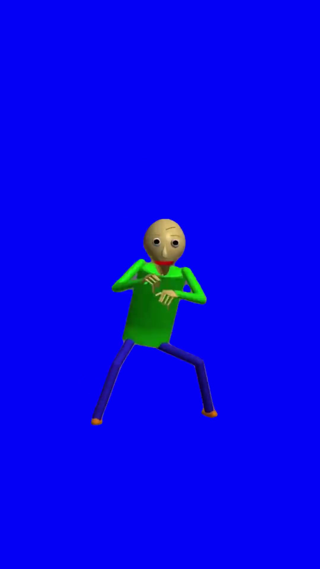 Baldi Dancing to “Pump Like That” Blue Screen Meme