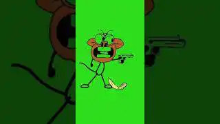 Banana animation memes green screen