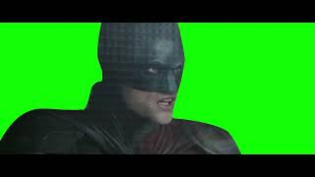 Batman what have you done Green Screen