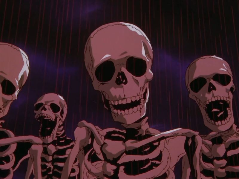 Berserk Skeleton Troll Face Meme Video
