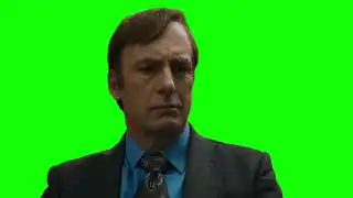 Better Call Saul Jimmy McGill looking sad green screen