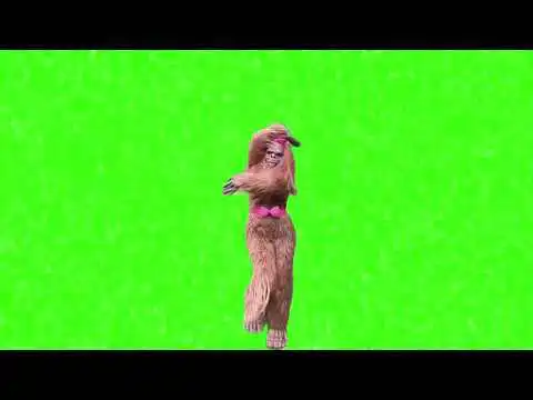 bigfoot bae Caught on Camera green screen