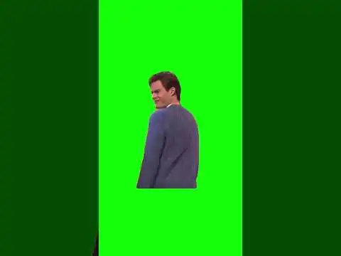 Bill Hader Dancing in a Box Green Screen