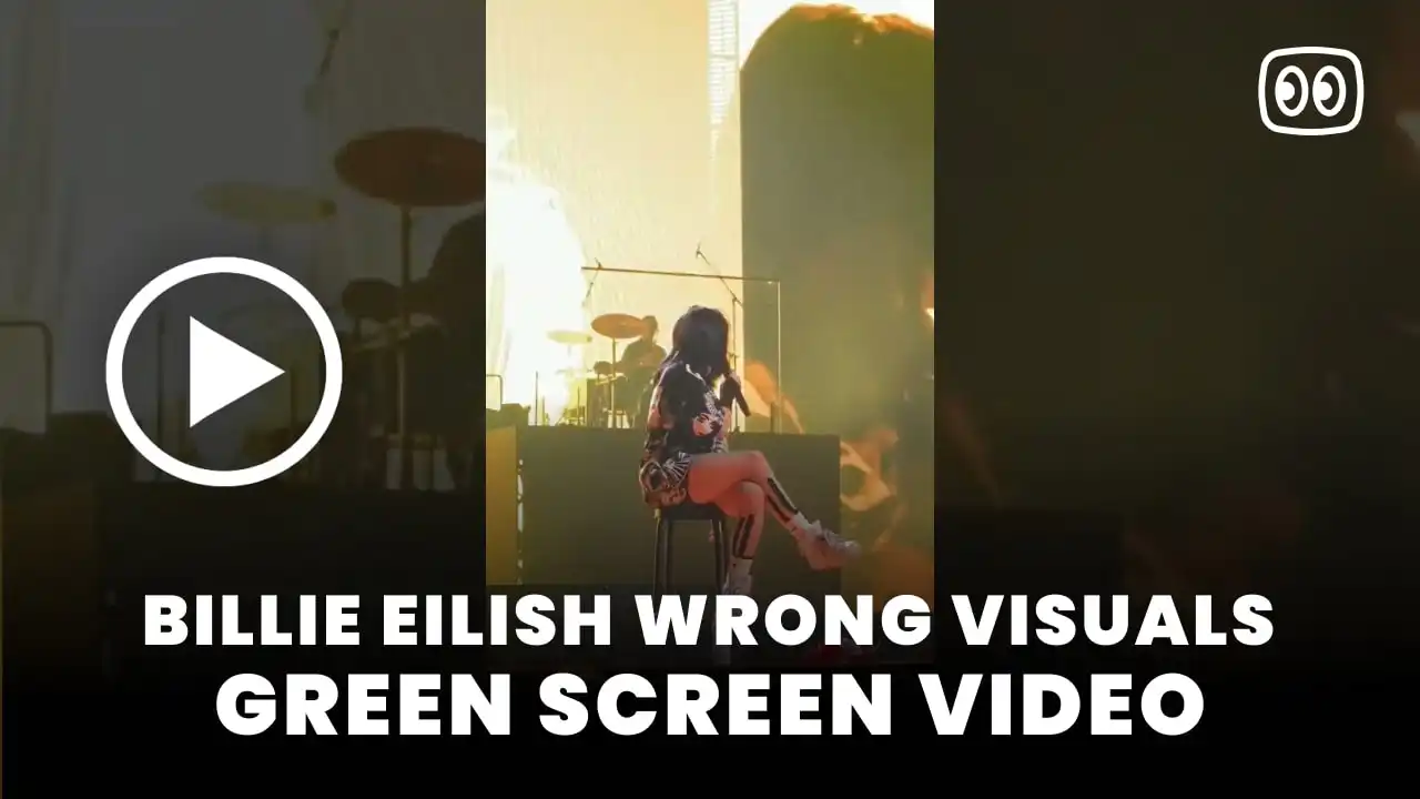 Billie Eilish Wrong Visuals Green Screen