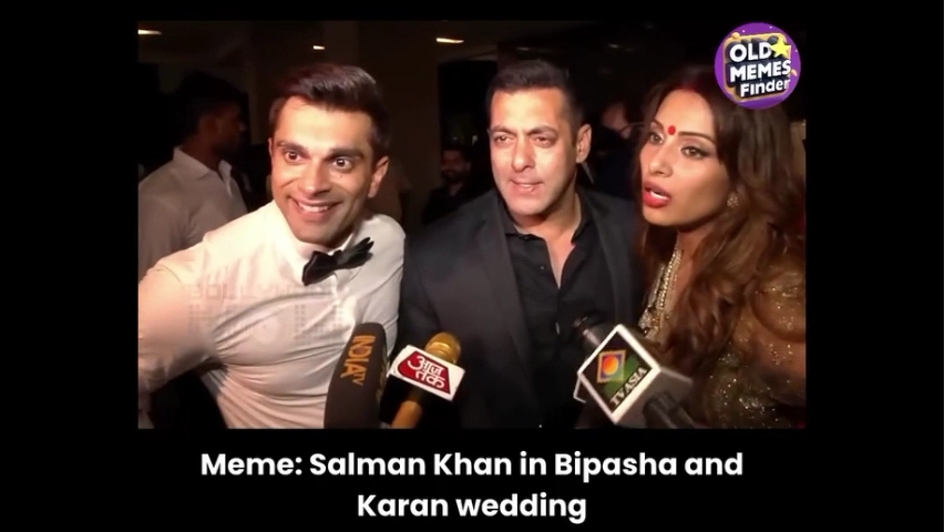 Bipasha Basu and Her Husband Karan Were Seen With Salman Khan Viral Meme