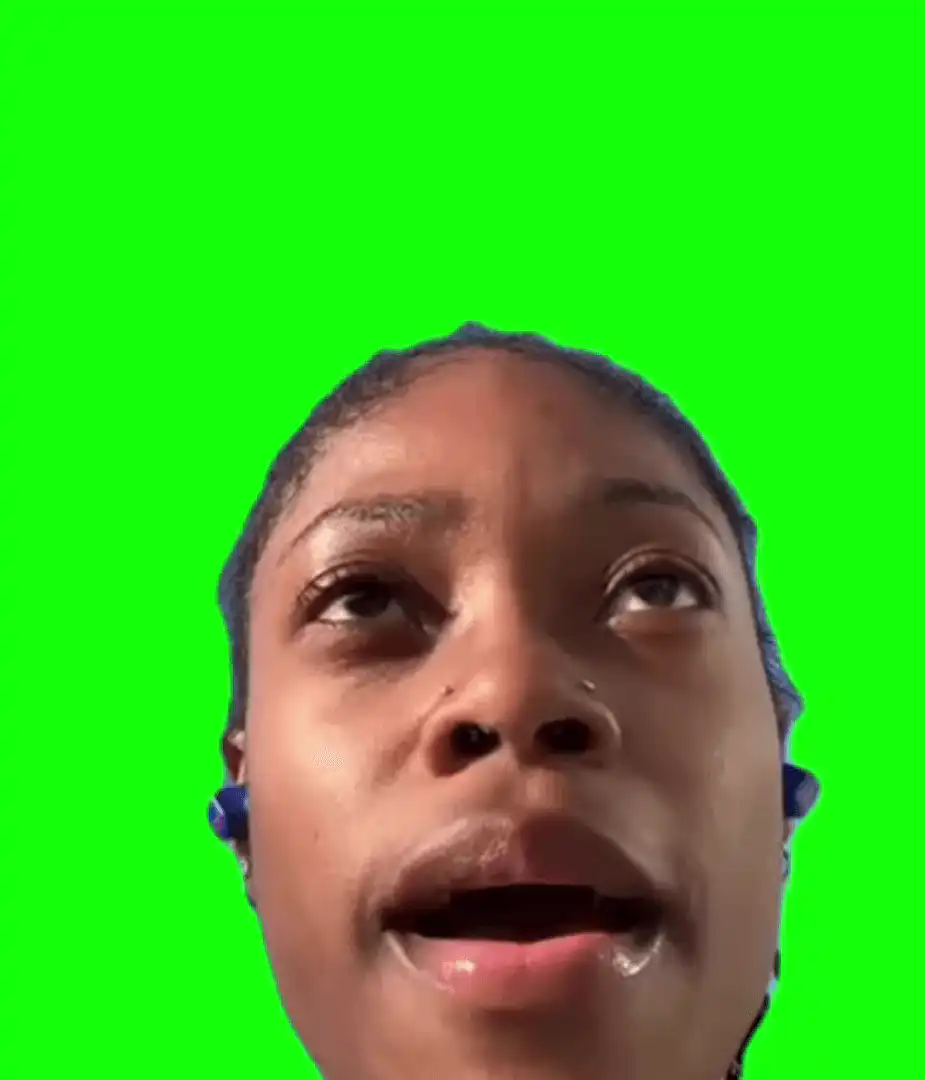 Bitch get up Meme Green Screen