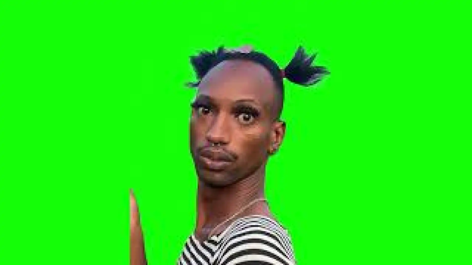 Black Guy Edy Silva Meme green screen
