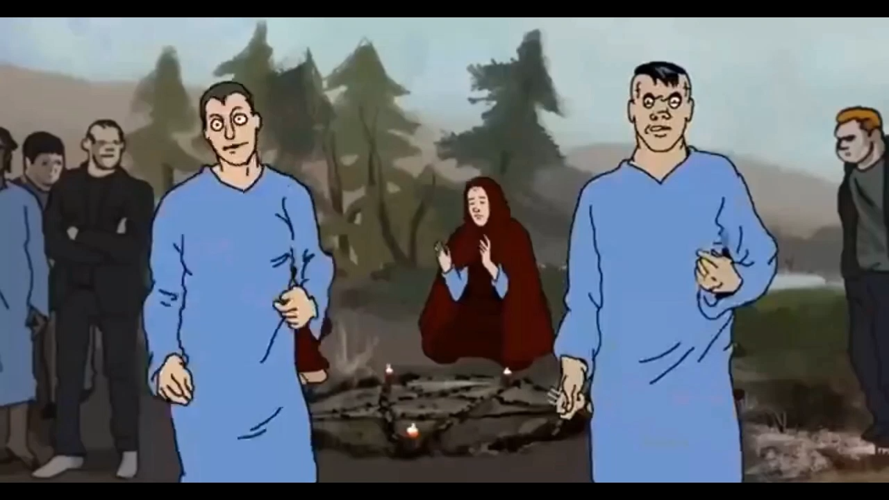 Black Magic Cartoon Meme Template