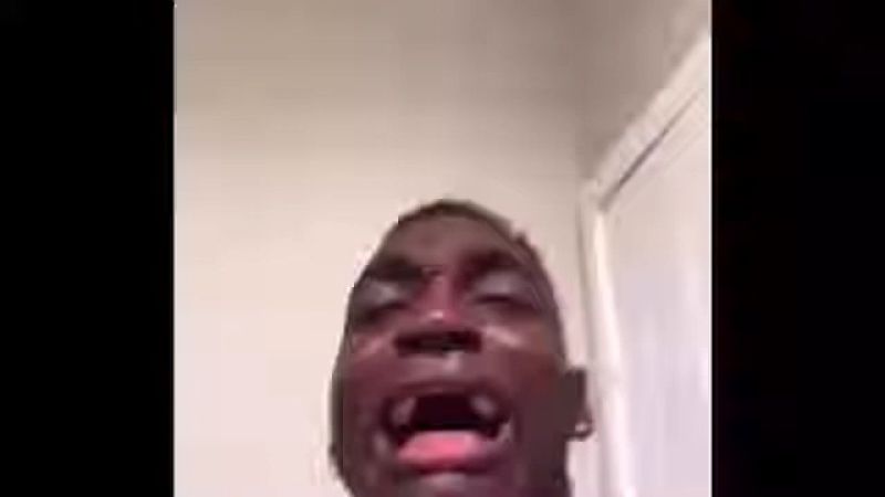 Black Man Crying Meme Template