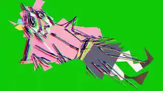 Bocchi The Rock Glitch Hitori Green Screen