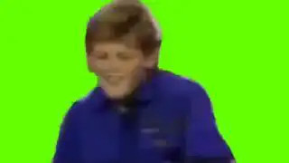 Boy Dancing Funny Green Screen