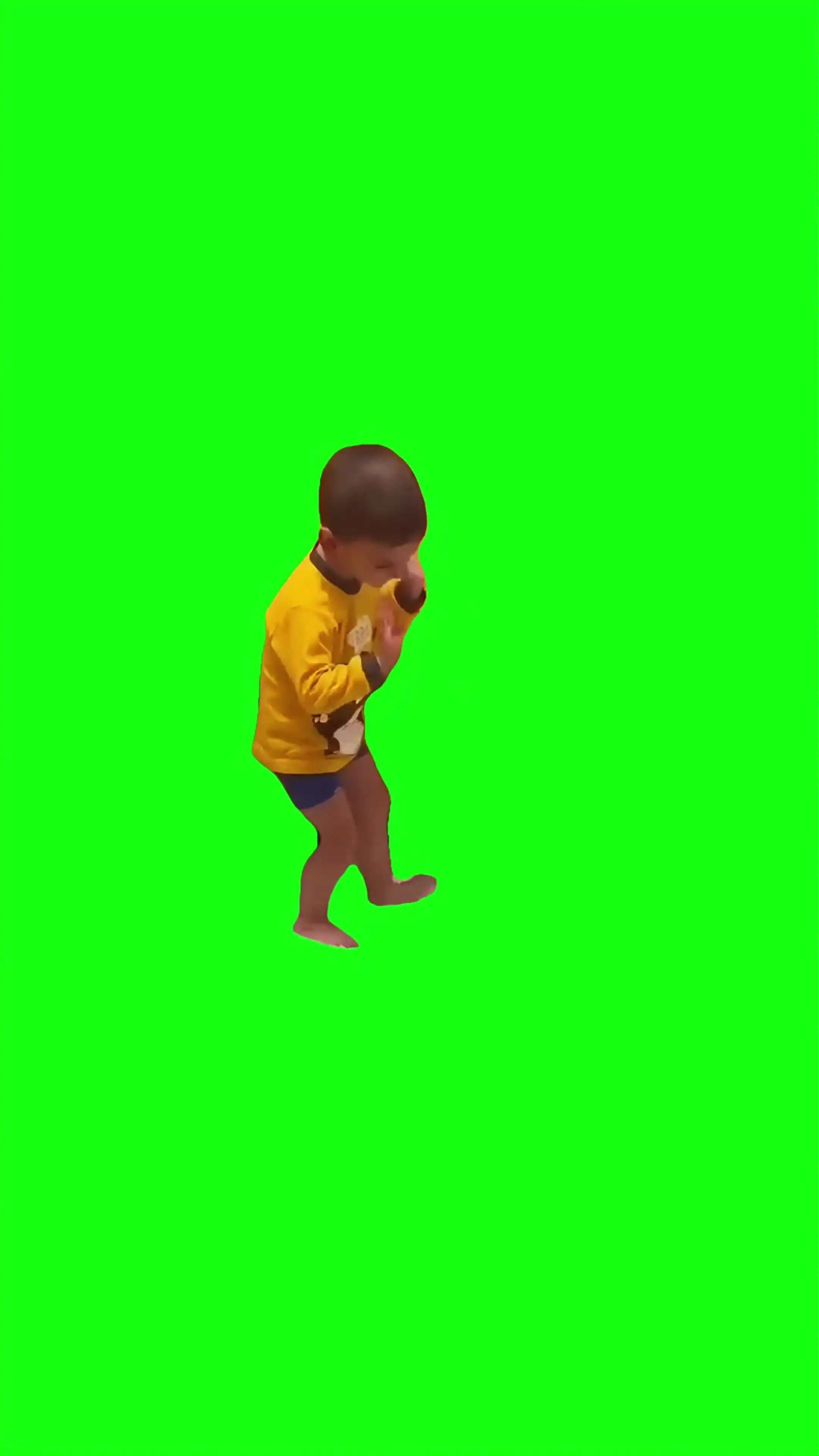 Boy dancing Green Screen Meme